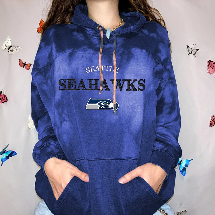 Seattle Seahawks Women Printed  Hoodie