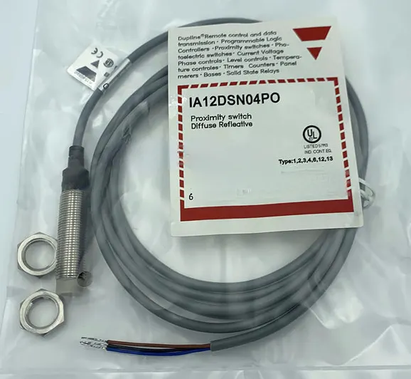 Proximity Switch Ia12dsn04po DC Three Wire PNP Normally Open 10-30V ...