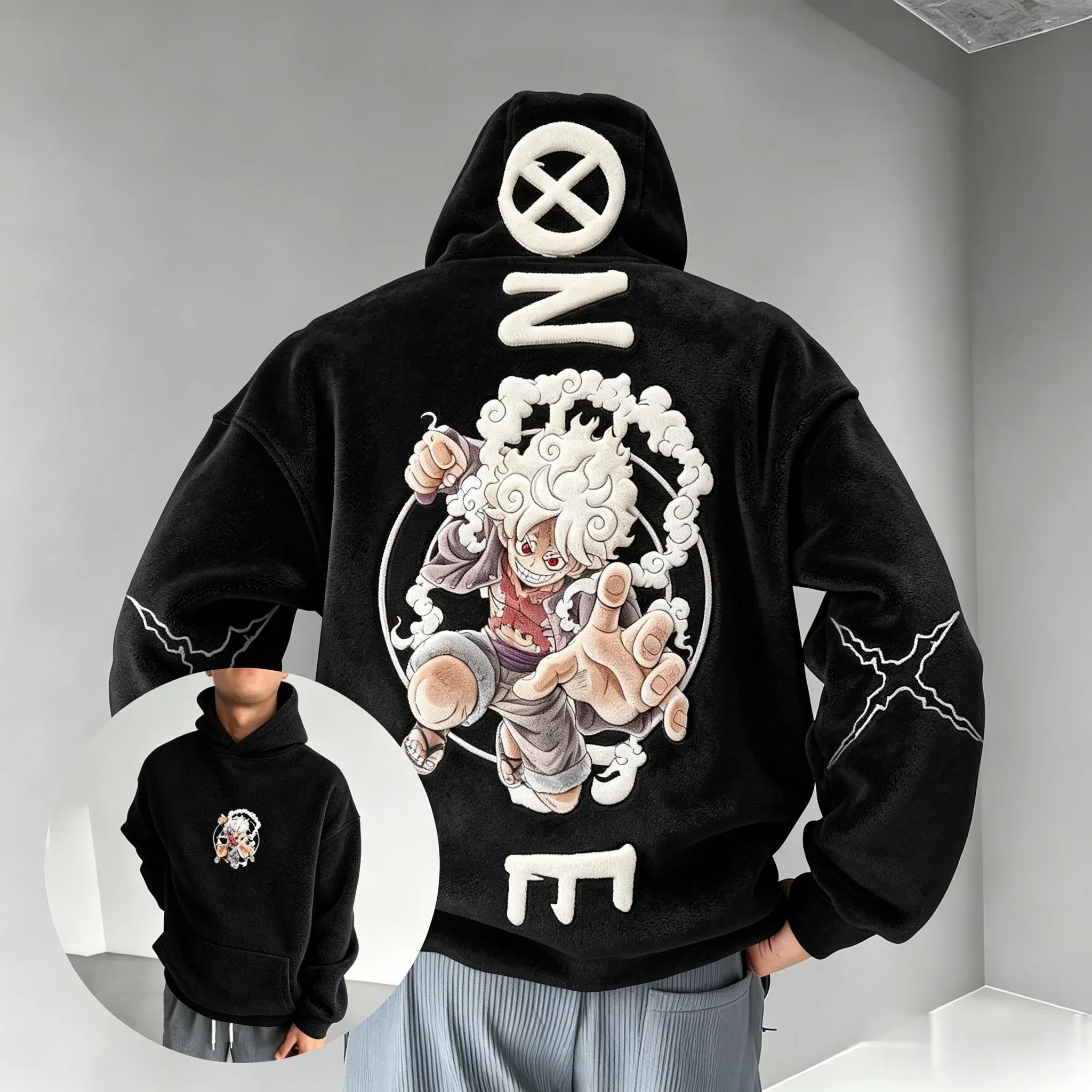 Men's Casual Cartoon Hoodie
