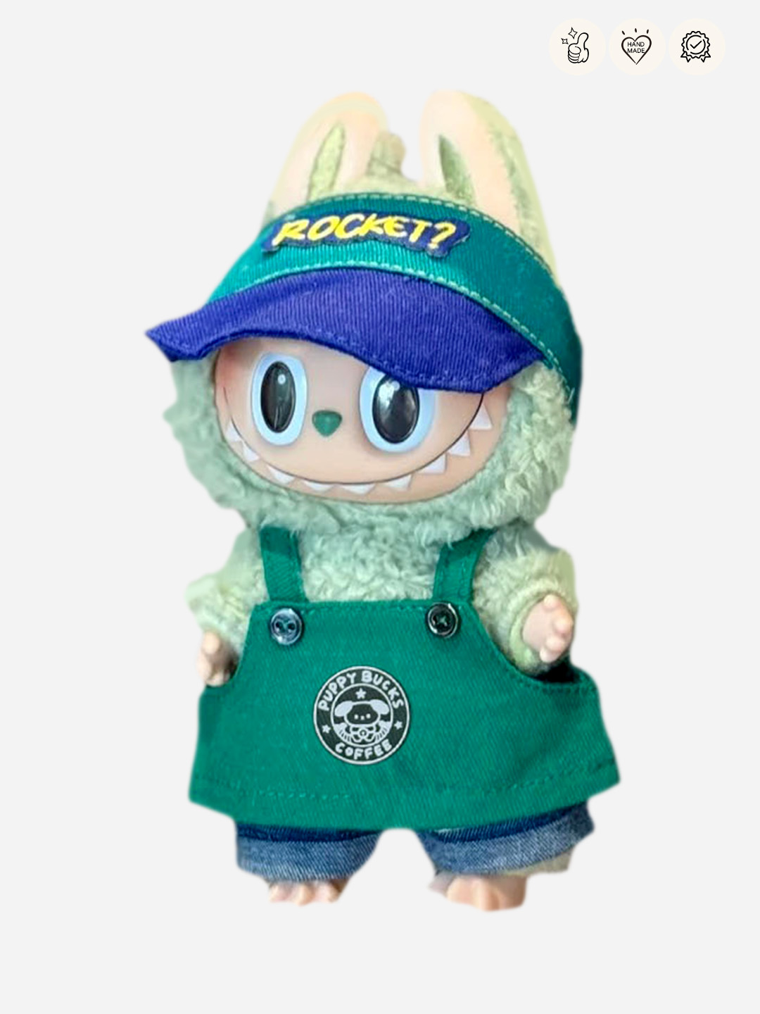 LABUBU Clothes Starbucks Work Outfit