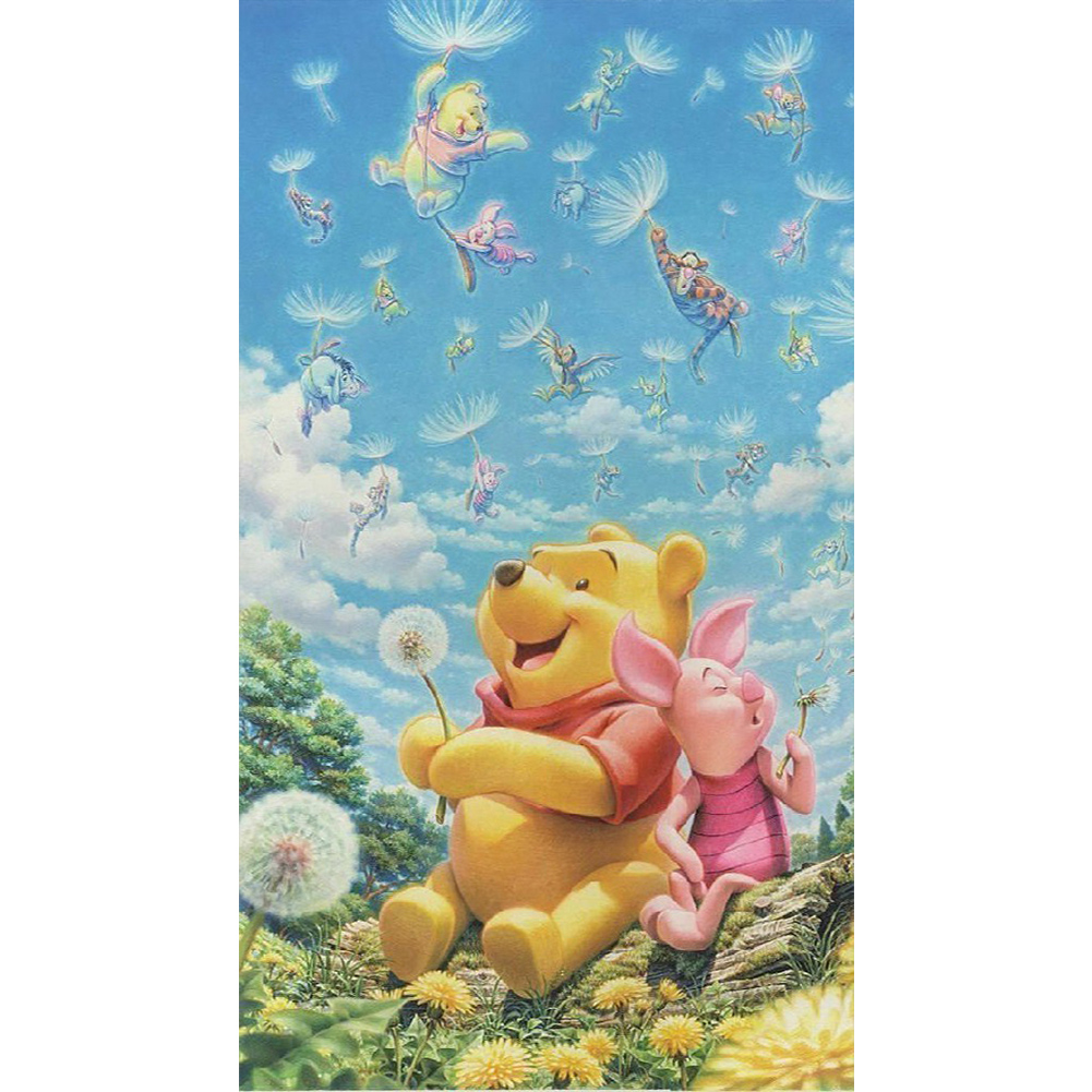 Diamond Painting Winnie The Pooh, Full Image - Painting