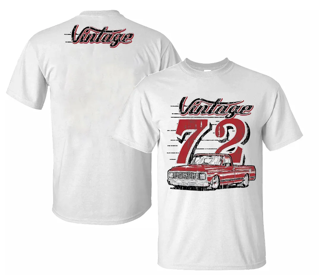 Vintage 1972 Chevy C10 Truck Printed Unisex Oversized T-shirt - Devcarry