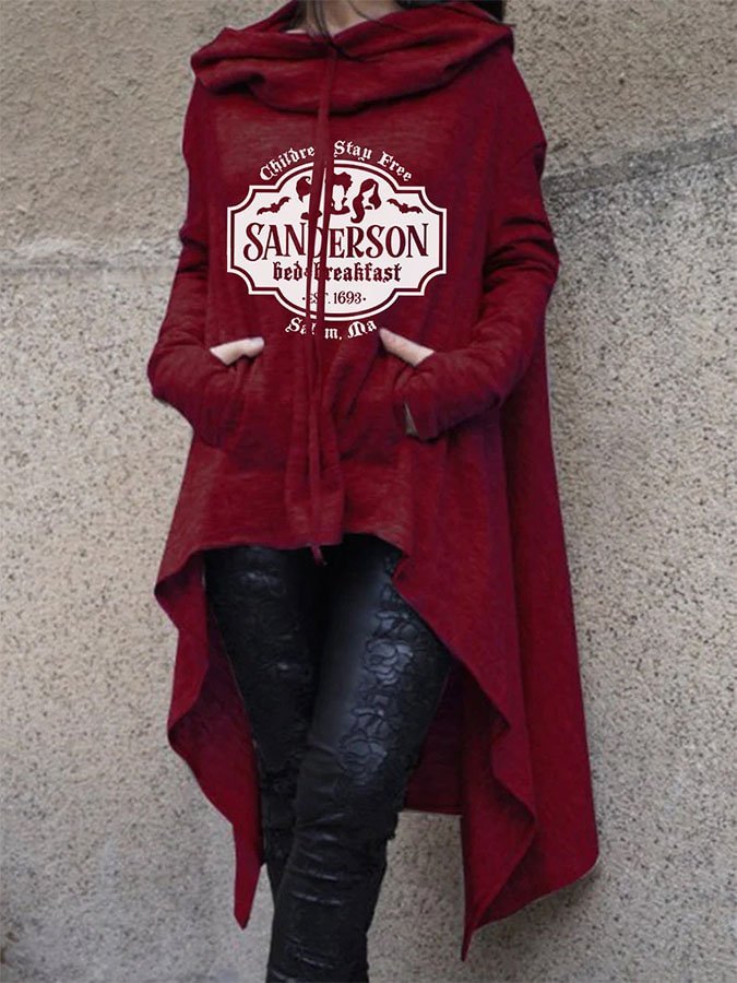 Women Sanderson Bed & Breakfast Halloween Sweatshirt socialshop