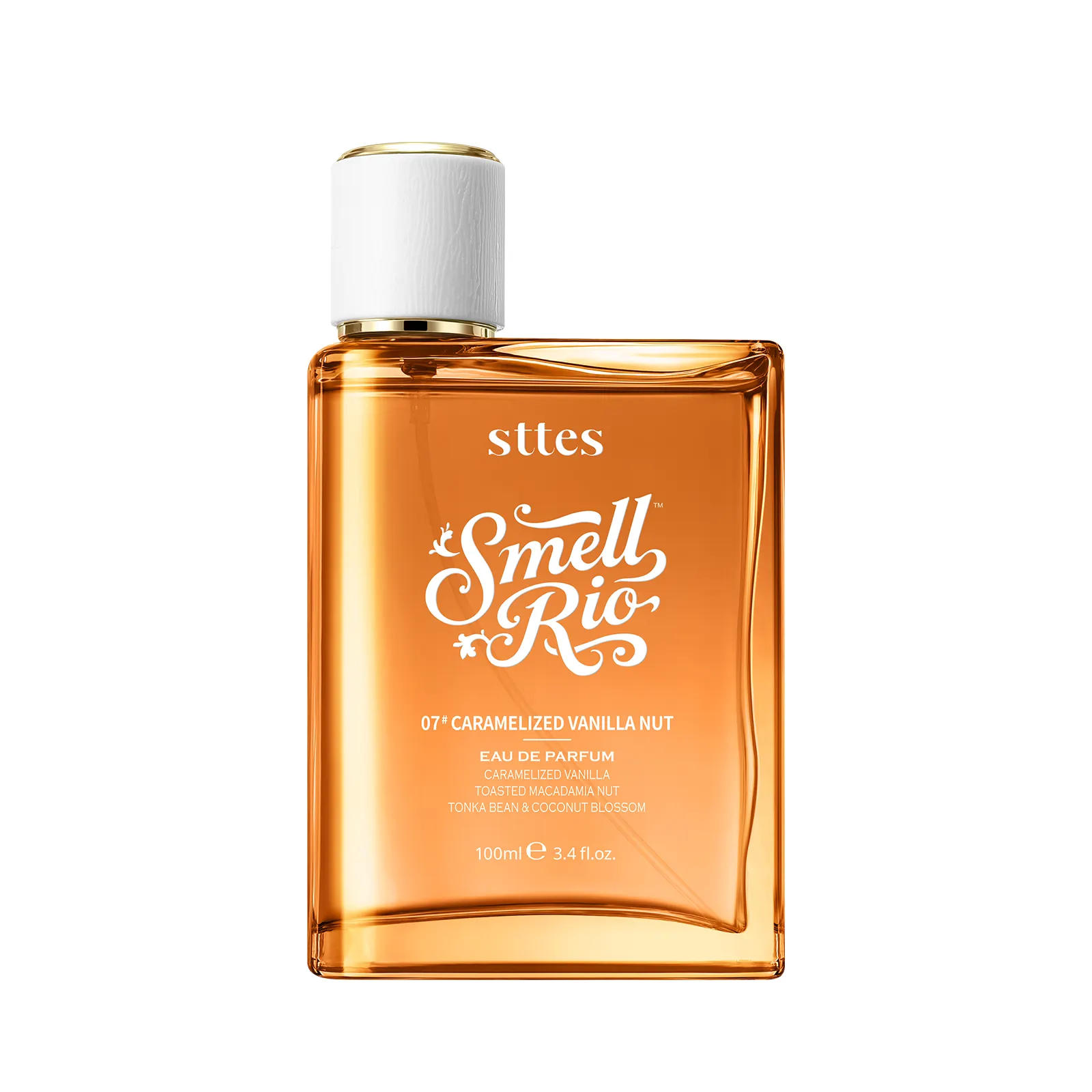 Sttes Smell Rio 07 Caramel Vanilla Macadamia Nut Perfume,Gourmand Fragrance