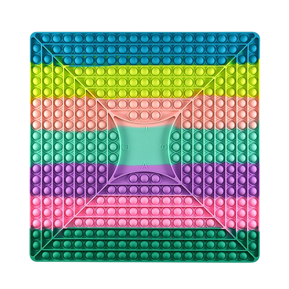 Push Bubble Fidget Toys Large Square Chessboard Relief Stress Puzzle Toys, 501 Original
Push Bubble Fidget Toys Large Square Chessboard Relief Stress Puzzle Toys, 501 Original