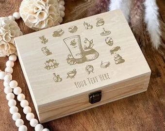 pornhint Pornhint Spa Day Gift For Her, Engraved Wooden Box, Women Gift, Memorial Box, Personalized Gift, Keepsake Box, Unique Gift, Medical Spa, Massage Box