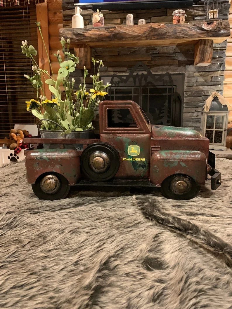 Huge rustic farmhouse spring truck