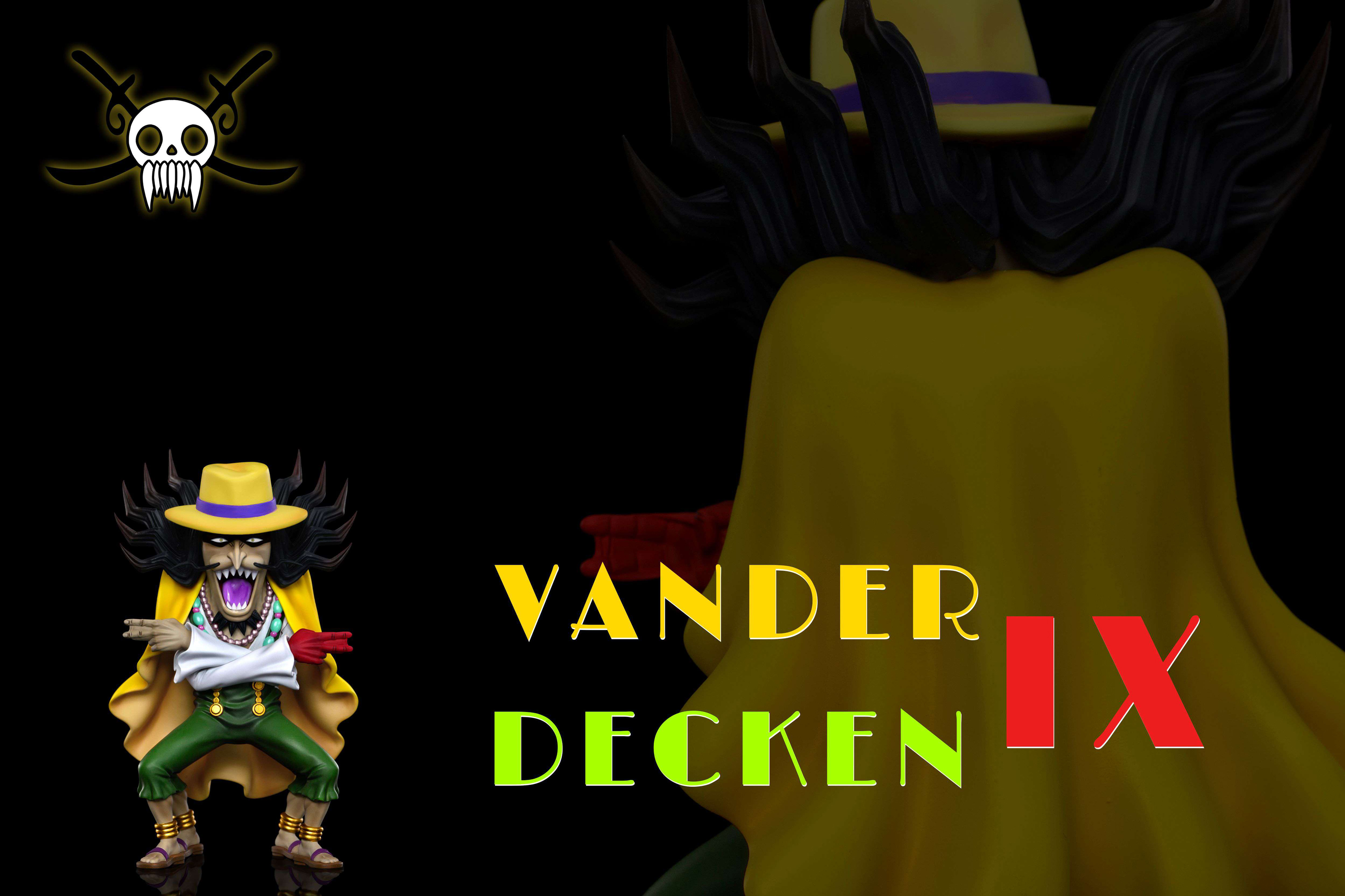 New FishMan Pirates Series Vander Decken IX ONE PIECE Resin