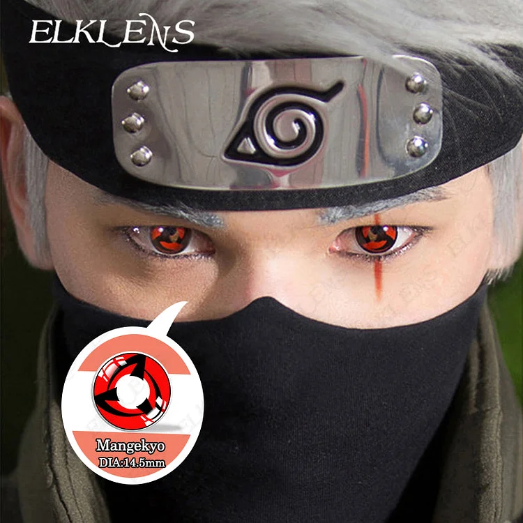 Halloween Blood-Round Red Cosplay Contact Lenses