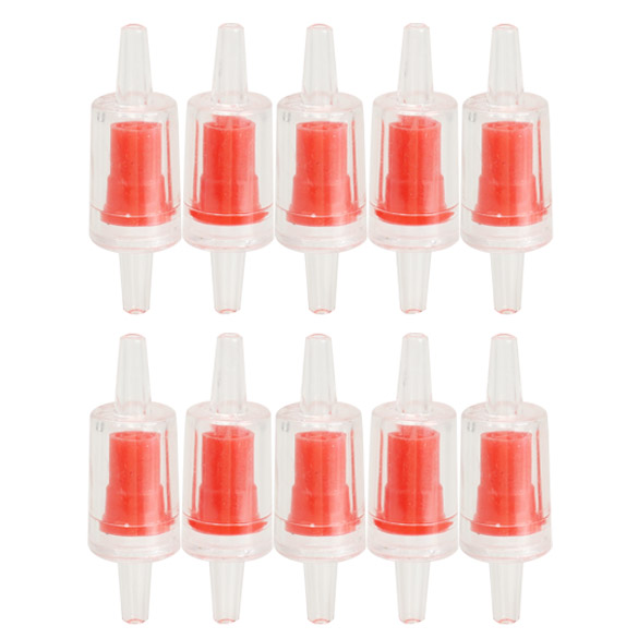 10 X One Way Non-Return Check Valve Aquarium Co2 System Air Pump Red, 501 Original
10 X One Way Non-Return Check Valve Aquarium Co2 System Air Pump Red, 501 Original