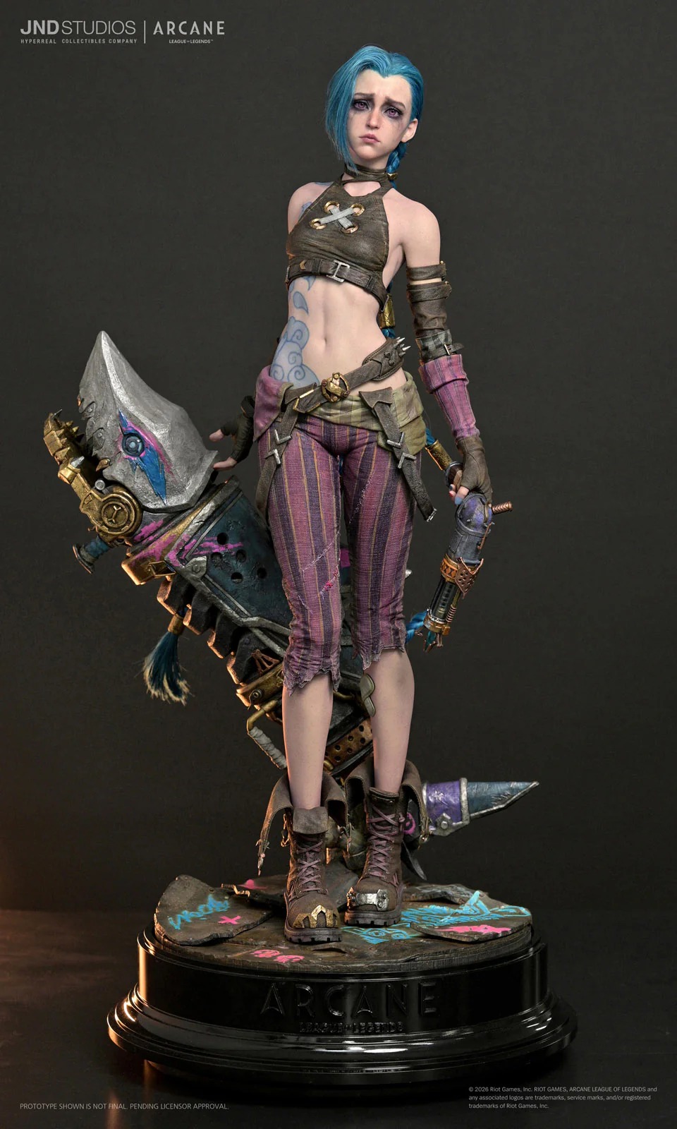 JND Studio - JINX of Arcane: League of Legends 1/3 Scale Statue