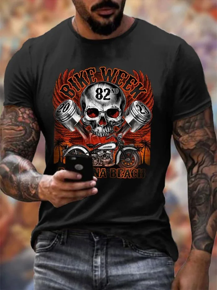 Men's 2023 Bike Week Daytona Beach Print T-Shirt