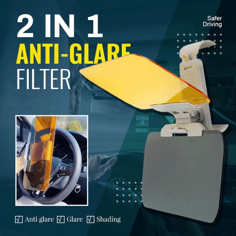 2 in 1 Anti-glare Filter