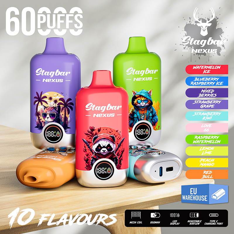 Stagbar NEXUS 60000 Puffs Disposable Vape Wholesale Stagbar OPVape