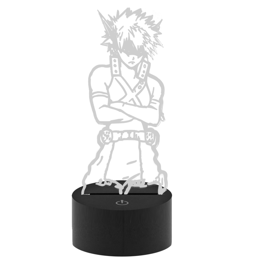 3D Lamp LED Night Light My Hero Academy RGB Remote Control Touch Lighting, And, 501 Original
3D Lamp LED Night Light My Hero Academy RGB Remote Control Touch Lighting, And, 501 Original