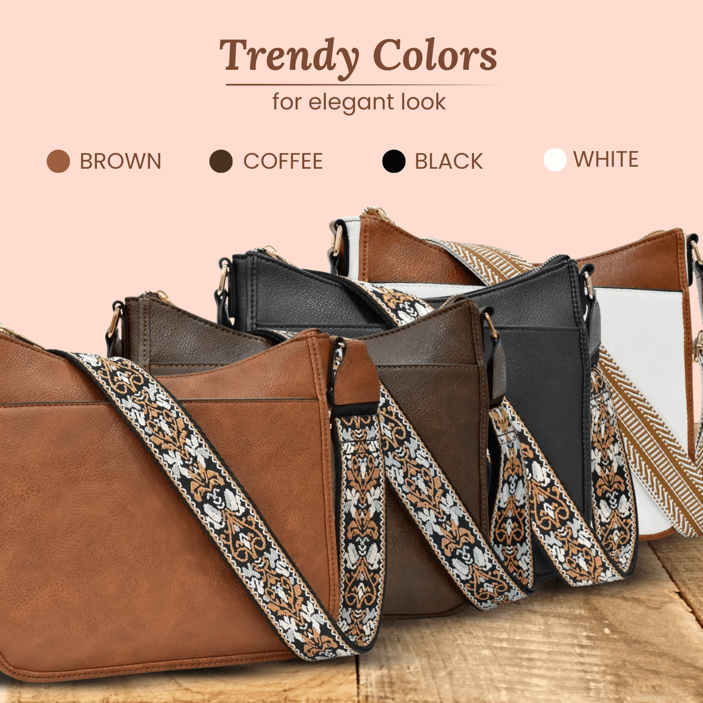 Closing Sale | Elena’s Patterned Everyday | Shoulder Bag
