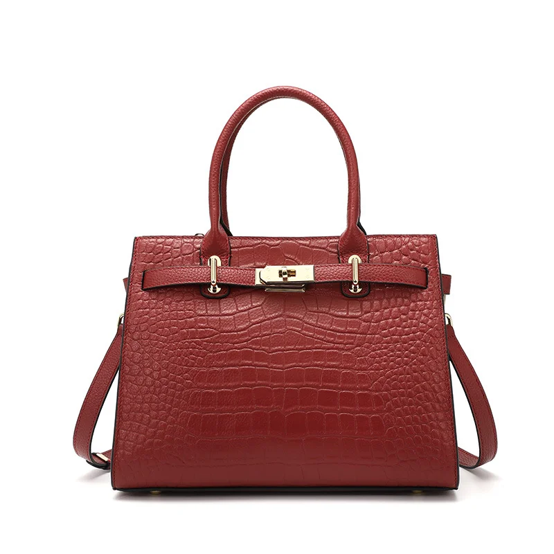 Women's  Hand Bag Large Capacity Genuine Leather Handbag-MERUMOTE