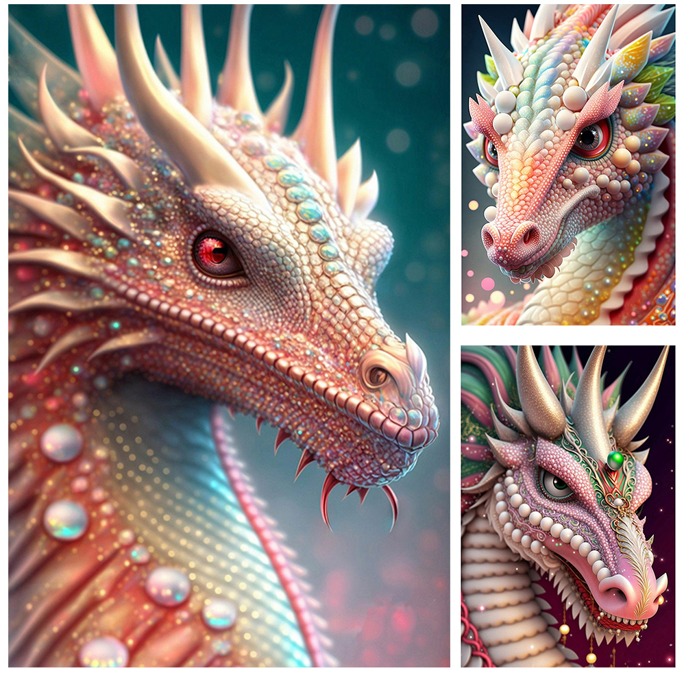 Beauty Dragon Diamond Painting Painting