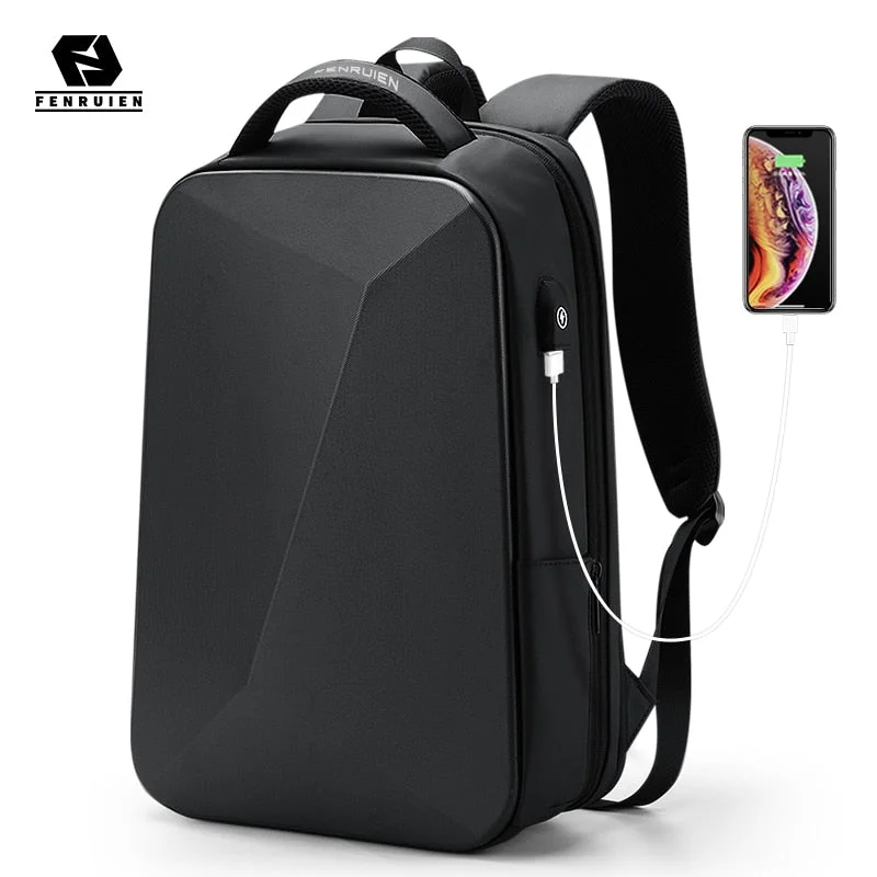Waterproof Anti-theft Laptop Backpack with USB Charging - Ideal for Business Travel and School