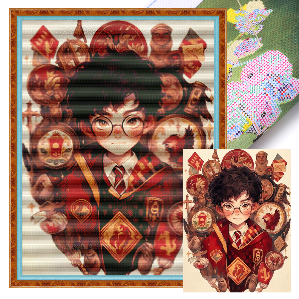 Harry Potter 11CT (40*55CM) Stamped Cross Stitch