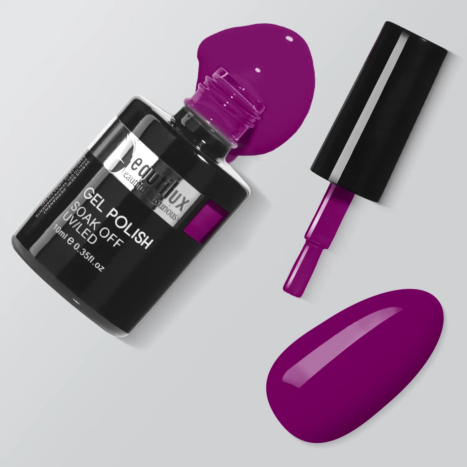 HEMA& TPO Free Nail Gel Polish Color 10ml Spring Collection-Azalée