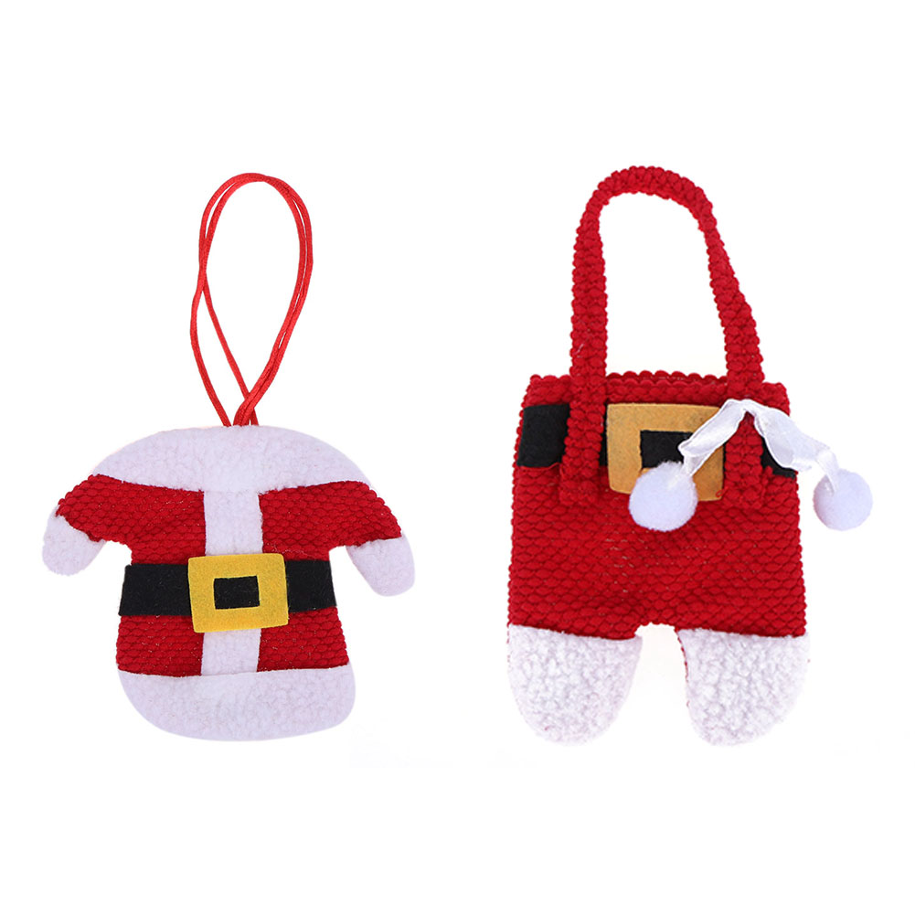 Christmas Small Clothes Pants Knife Fork Tableware Cutlery Holder Bag Set, Nonwoven button 3 clothes 3 pants, 501 Original
Christmas Small Clothes Pants Knife Fork Tableware Cutlery Holder Bag Set, Nonwoven button 3 clothes 3 pants, 501 Original