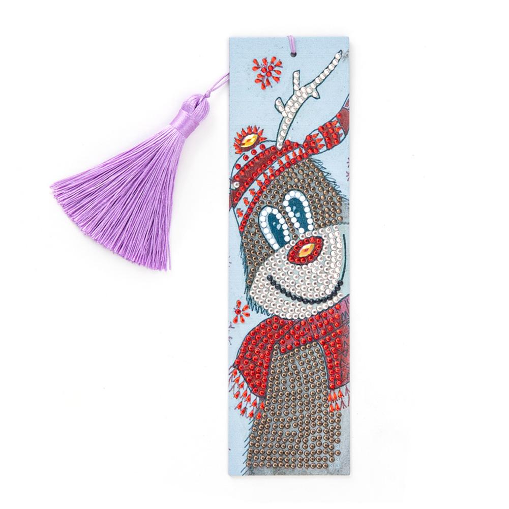 Deer-5D DIY Craft Bookmark, 501 Original