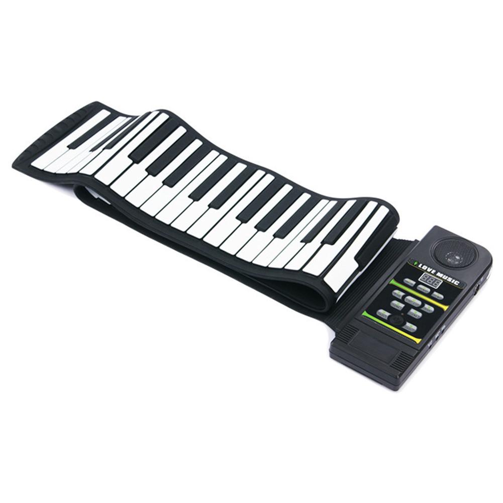 Portable 88 Keys Flexible Silicone Roll Up Piano Folding Keyboard for Child, 501 Original
Portable 88 Keys Flexible Silicone Roll Up Piano Folding Keyboard for Child, 501 Original