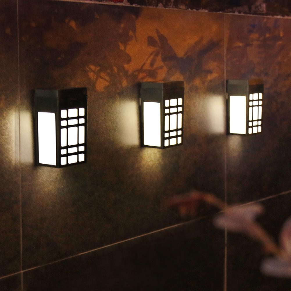 4X Waterproof Solar LED Light Outdoor Garden Fence Street Pathway Wall Lamp, 501 Original
4X Waterproof Solar LED Light Outdoor Garden Fence Street Pathway Wall Lamp, 501 Original