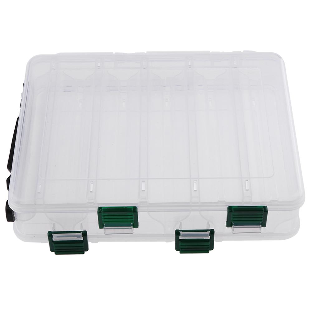 Double Sided 5+5 Compartments High Strength Transparent Plastic Fishing Box, 501 Original
Double Sided 5+5 Compartments High Strength Transparent Plastic Fishing Box, 501 Original
