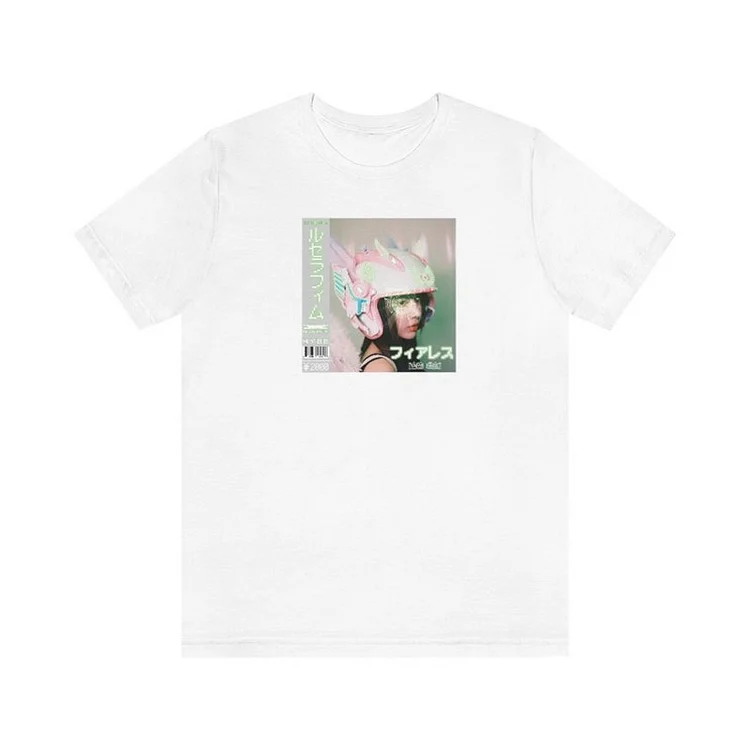 LE SSERAFIM Sakura Japanese Vinyl T-shirt