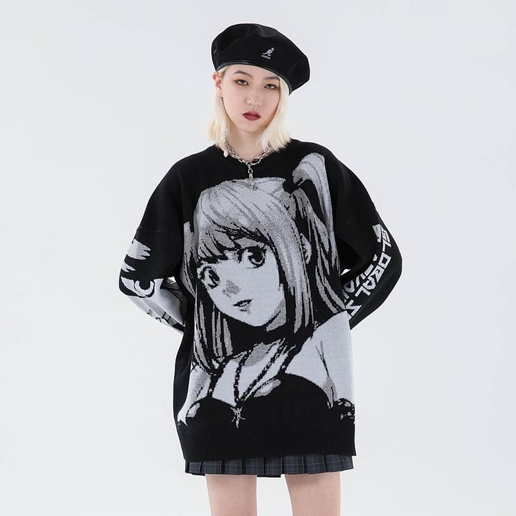 Knitted Harajuku Winter Oversized Sweater SP275