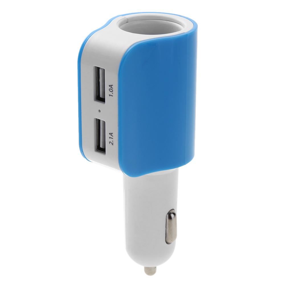 Dual USB Car Charger Universal Dual Port Adapter for Smartphone, Blue, 501 Original
Dual USB Car Charger Universal Dual Port Adapter for Smartphone, Blue, 501 Original