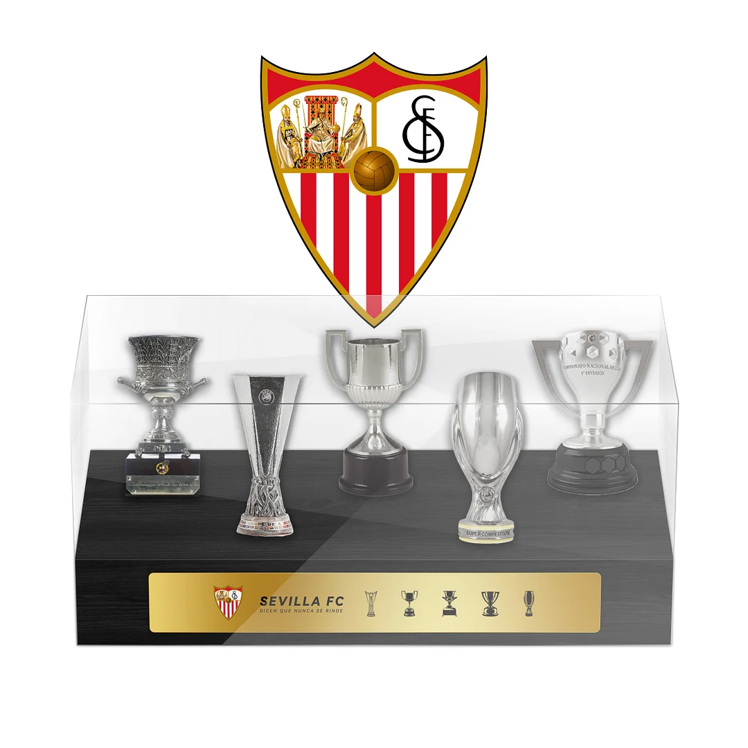 Sevilla Football Club Football Trophy Dispaly Case