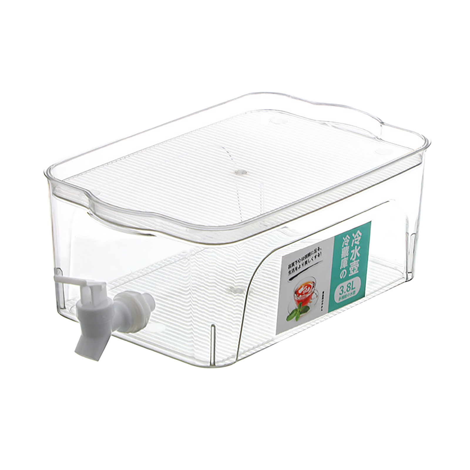 Beverage Dispenser 3.8L Large Capacity Drink Pitcher Box with Fruits Tray, 501 Original
Beverage Dispenser 3.8L Large Capacity Drink Pitcher Box with Fruits Tray, 501 Original