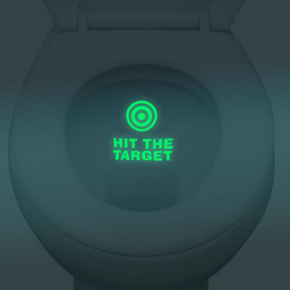 WC Sticker Waterproof Luminous HIT THE TARGET Post Pictures Door Sign, 501 Original
WC Sticker Waterproof Luminous HIT THE TARGET Post Pictures Door Sign, 501 Original