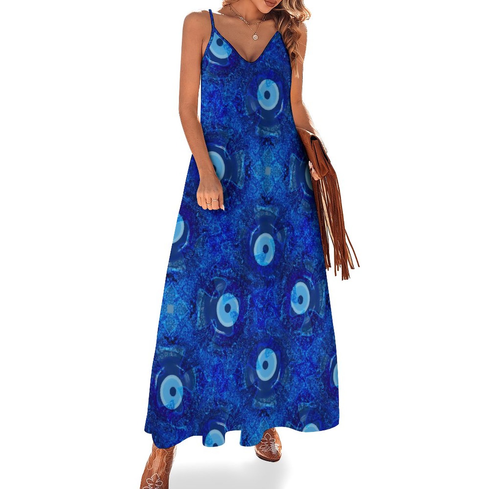 evil eye maxi dress Amazon.com: Simple Evil Eye Maxi Dresses for Women Long Sleeve Dress Casual Loose Party Dress : Clothing, Shoes & Jewelry