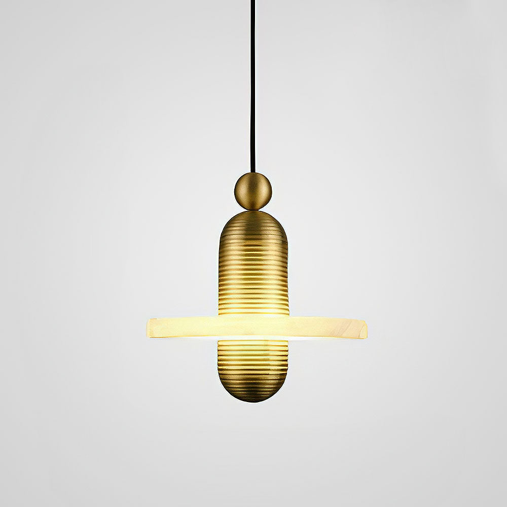 Nordic Luxury Kitchen Island Alabaster Pendant Lights