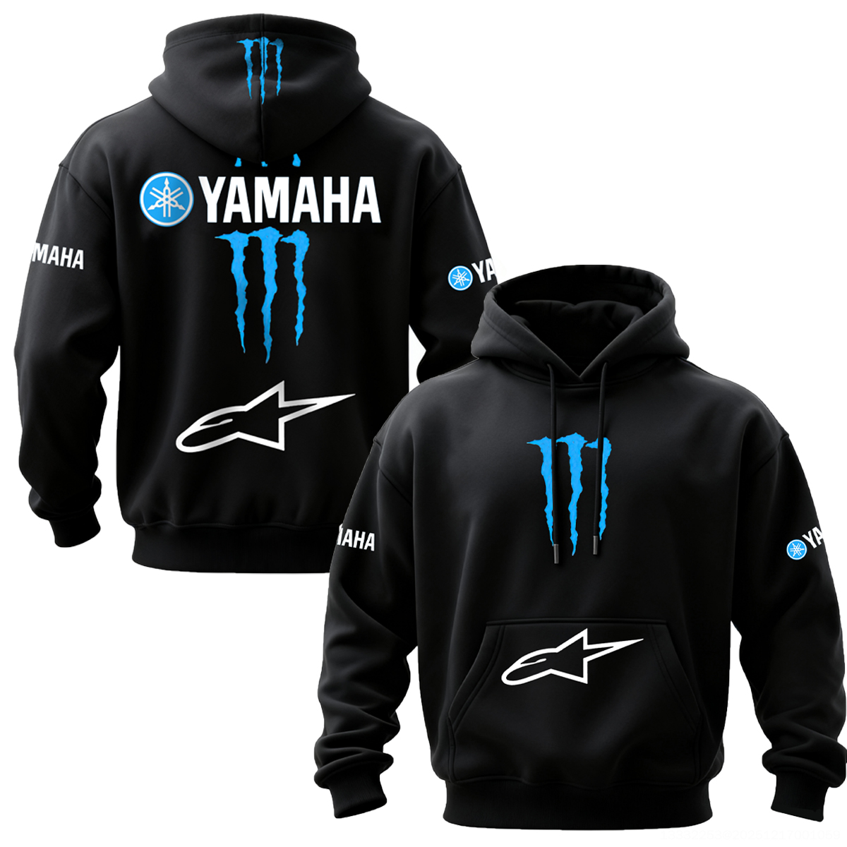 Yamaha Monster Energy Alpinestars Racing Printed Fleece-lined