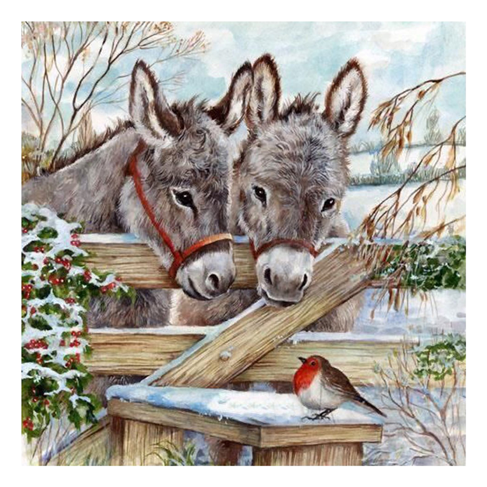Donkey - Round Drill Diamond Painting - 30*30CM, Round diamond 30*30cm, 501 Original
Donkey - Round Drill Diamond Painting - 30*30CM, Round diamond 30*30cm, 501 Original