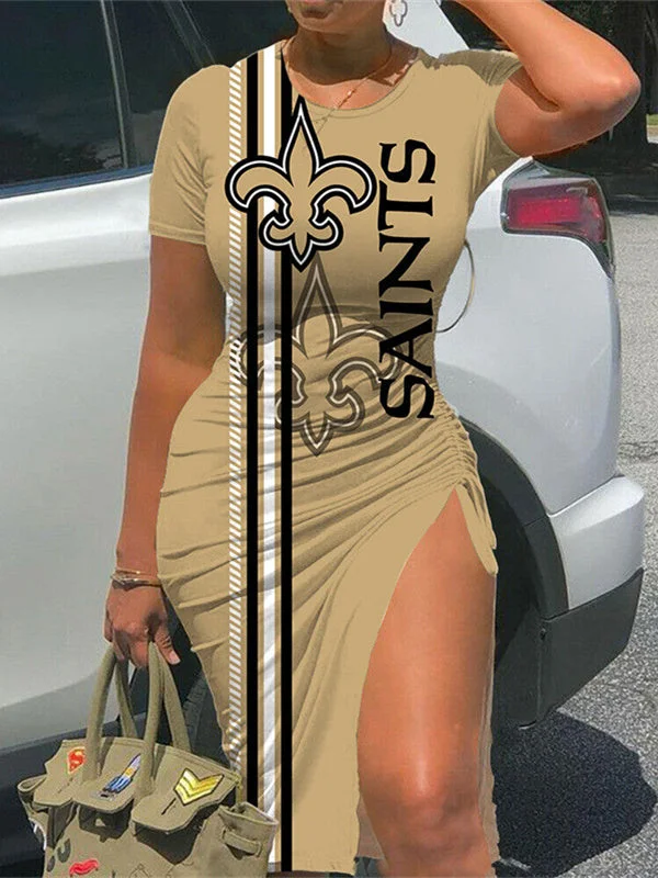 New Orleans Saints
Women's Slit Bodycon Dress