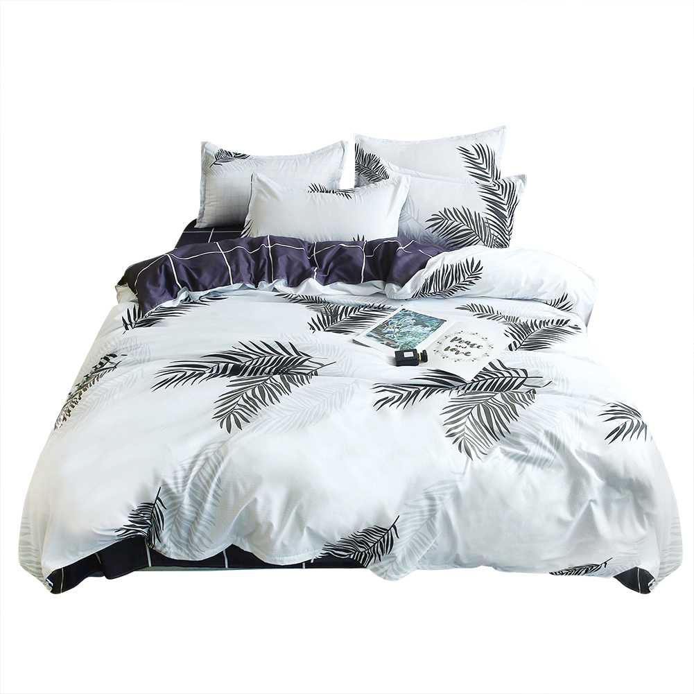 3pcs 1.2m Simple Bedding Set Quilt Duvet Cover Sheet Pillowcase (B Leaf, 501 Original
3pcs 1.2m Simple Bedding Set Quilt Duvet Cover Sheet Pillowcase (B Leaf, 501 Original