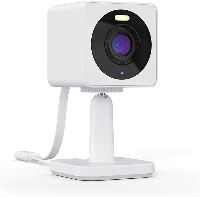 WYZE 摄像头 OG 1080p 高清 Wi-Fi 安全摄像头 - 室内/室外,彩色夜视,聚光灯,双向音频,云和本地存储 - 非常适合家庭安全,婴儿,宠物监控 - Alexa 和谷歌助手