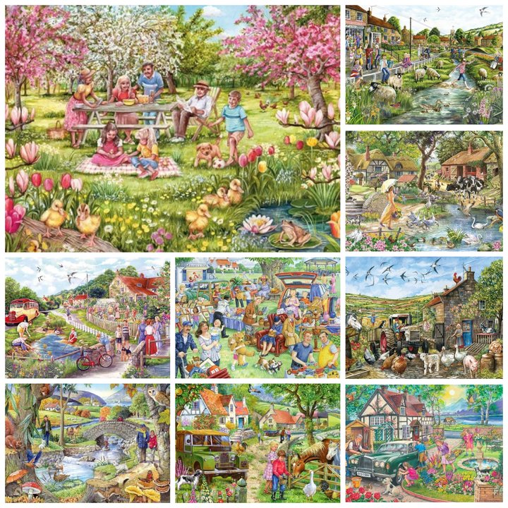 Uk.diamondpaintinggifts Diamond Painting Full Drill Landscape