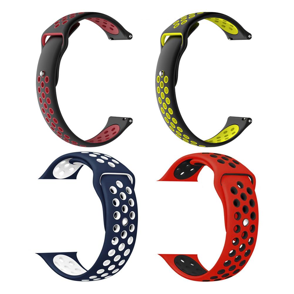 Soft Silicone Sport Replacement Watch Band for Huami/Ticwatch/Samsung Watch, Red, 501 Original
Soft Silicone Sport Replacement Watch Band for Huami/Ticwatch/Samsung Watch, Red, 501 Original