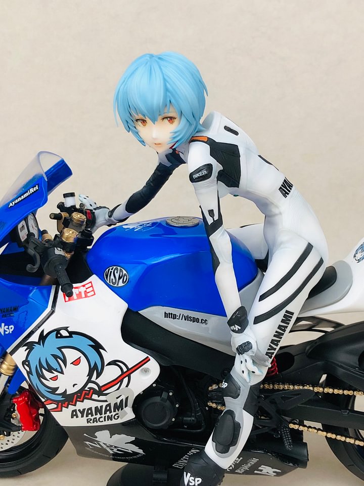 Dragon Stone 工房-新世紀エヴァンゲリオン 惣流・アスカ・ラングレー&バイク綾波レイ 1/6フィギュア（GK）