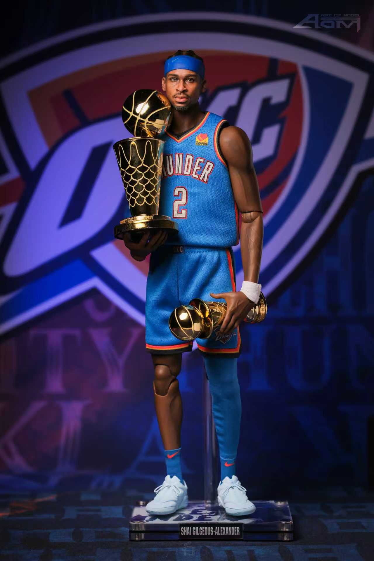 AOM TOYS - SGA Alexander Championship Finals MVP Set NBA 1/6
