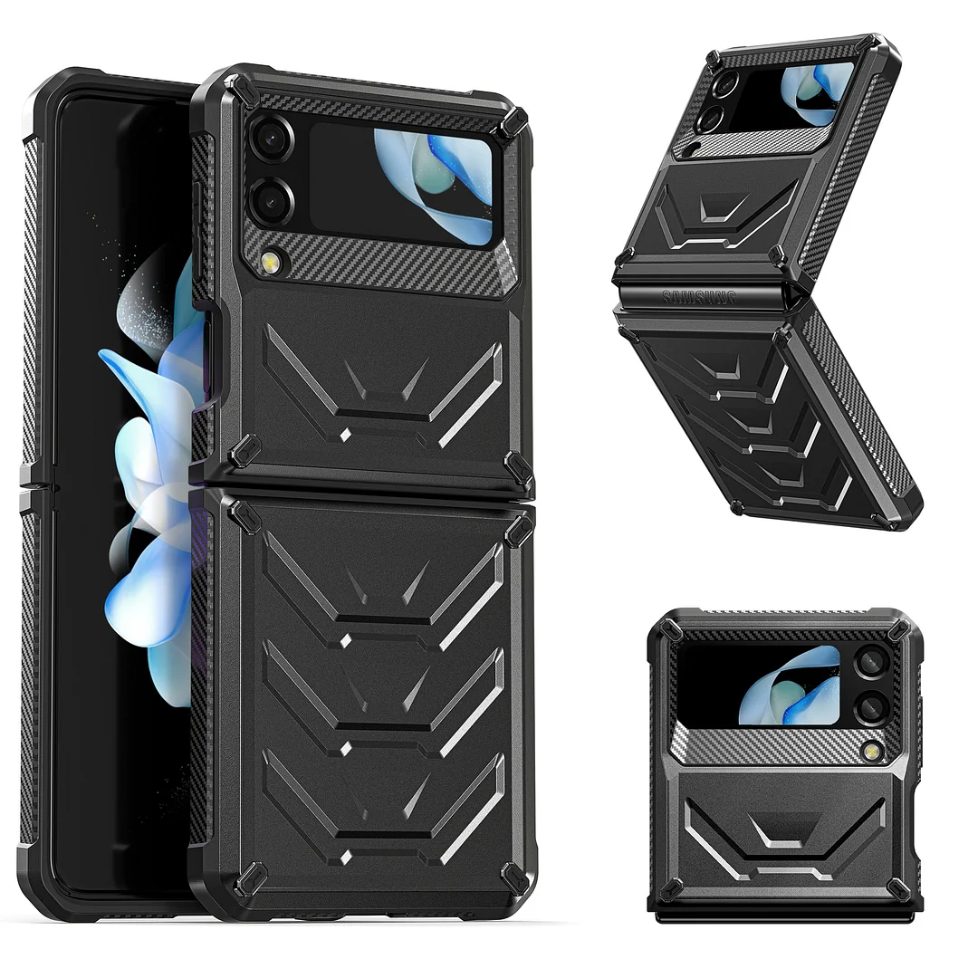 Luxury Armor All-inclusive Drop-proof Phone Case For Galaxy Z Flip3/Flip4/Flip5