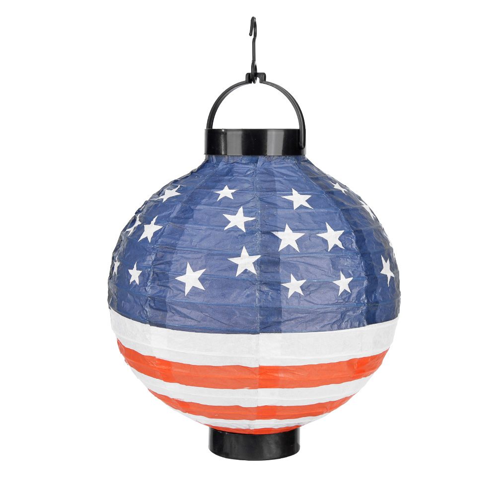 20cm American Flag Paper Lantern Light Hanging Lamp Independence Day Decor, 501 Original
20cm American Flag Paper Lantern Light Hanging Lamp Independence Day Decor, 501 Original
