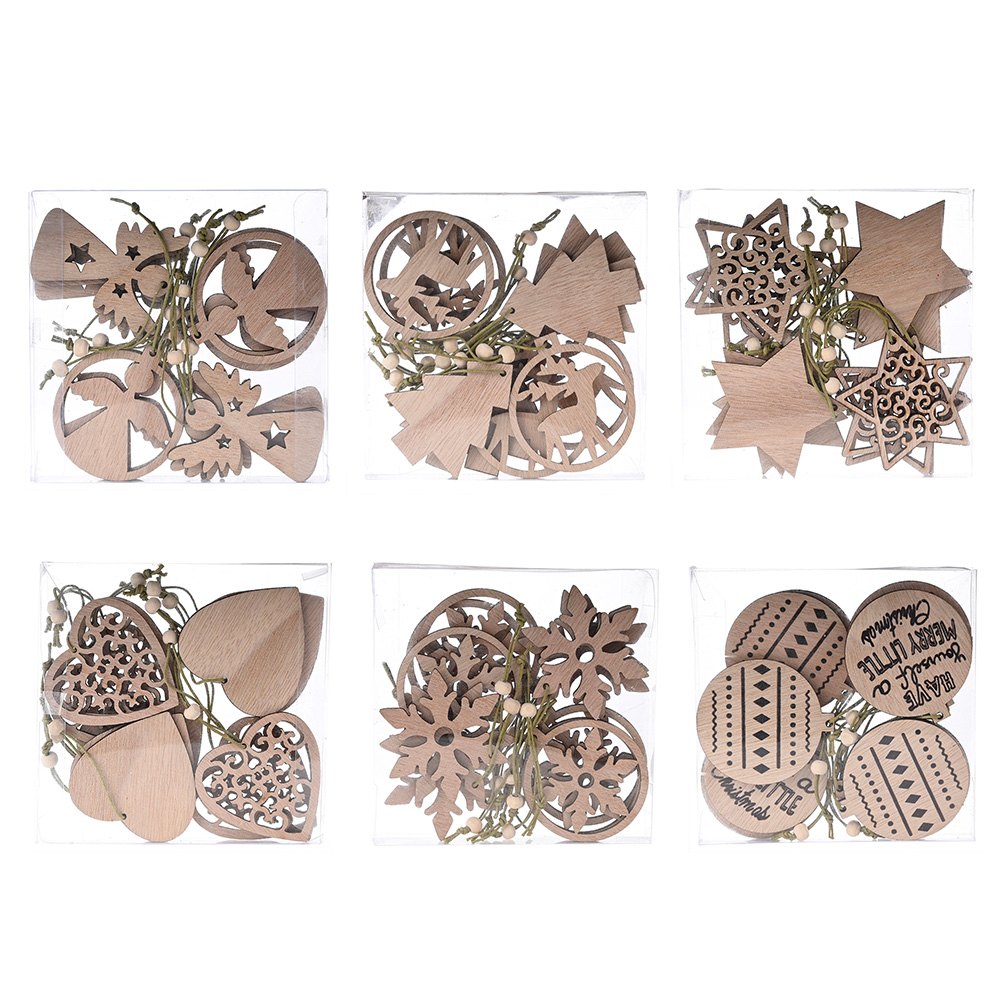 12pcs Christmas Wood Pendant Cartoon Desktop Ornament Home Decor Xmas Ball, 501 Original
12pcs Christmas Wood Pendant Cartoon Desktop Ornament Home Decor Xmas Ball, 501 Original